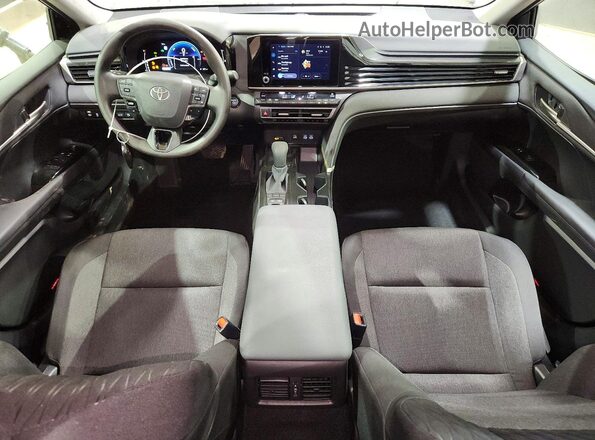 4T1DAACK1TU279890 2026 TOYOTA CAMRY Черный Вид панели приборов