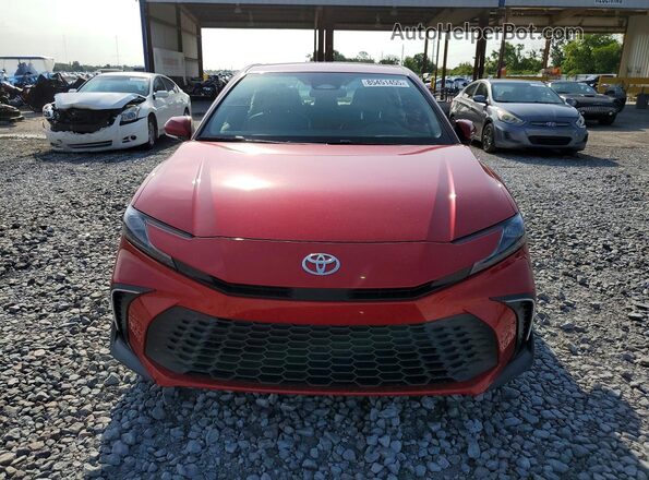 4T1DAACK1TU288833 2026 TOYOTA CAMRY Red Widok z przodu