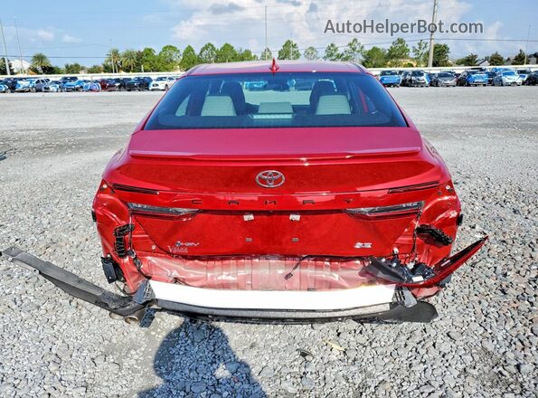 4T1DAACK1TU288833 2026 TOYOTA CAMRY Red Widok z tyłu