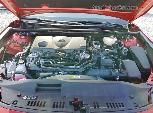4T1DAACK1TU288833 2026 TOYOTA CAMRY Red Widok wnętrza z tyłu