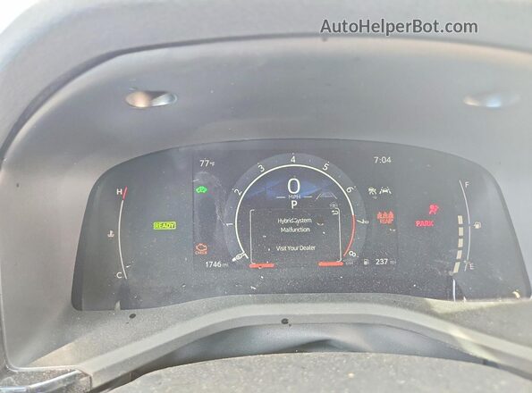 4T1DAACK1TU678959 2026 TOYOTA CAMRY Blue ხელსაწყოთა პანელის ხედი