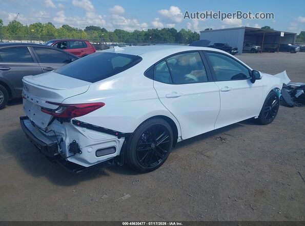 4T1DAACK1TU752574 2026 TOYOTA CAMRY White Հետևի աջ