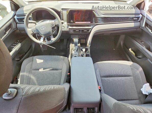 4T1DAACK1TU765163 2026 TOYOTA CAMRY Black წინა პანელის ხედი