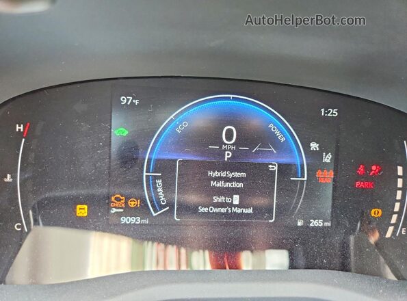 4T1DAACK1TU765163 2026 TOYOTA CAMRY Black ხელსაწყოთა პანელის ხედი