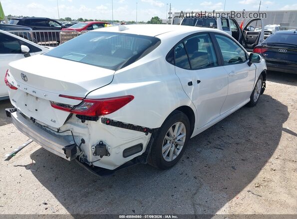 4T1DAACK2SU064436 2025 TOYOTA CAMRY White Tył prawy
