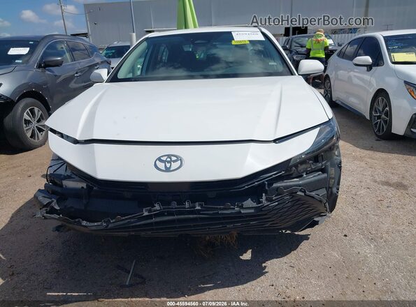 4T1DAACK2SU064436 2025 TOYOTA CAMRY White Widok zestawu wskaźników