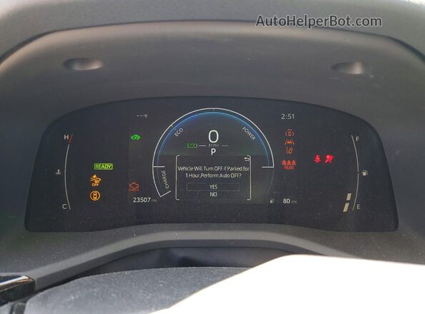 4T1DAACK2SU073394 2025 TOYOTA CAMRY Black ხელსაწყოთა პანელის ხედი