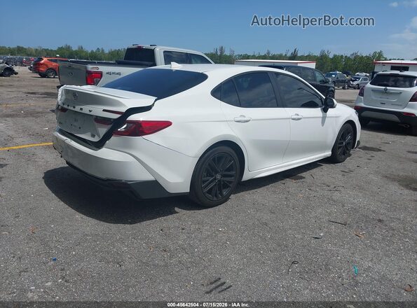4T1DAACK2SU085531 2025 TOYOTA CAMRY White უკანა მარჯვენა