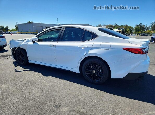 4T1DAACK2SU113974 2025 TOYOTA CAMRY Белый Задняя левая четверть