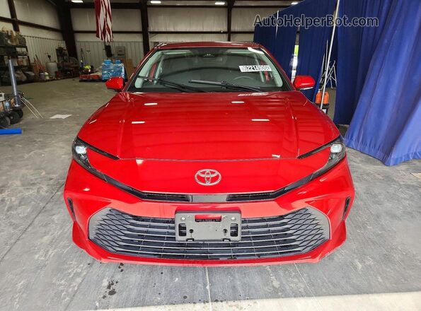 4T1DAACK2SU119774 2025 TOYOTA CAMRY Red Vista frontal