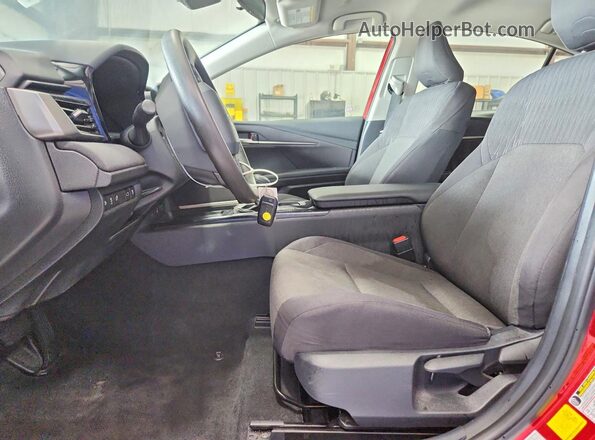 4T1DAACK2SU119774 2025 TOYOTA CAMRY Red Vista interior delantera