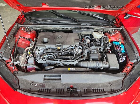 4T1DAACK2SU119774 2025 TOYOTA CAMRY Red Vista interior trasera