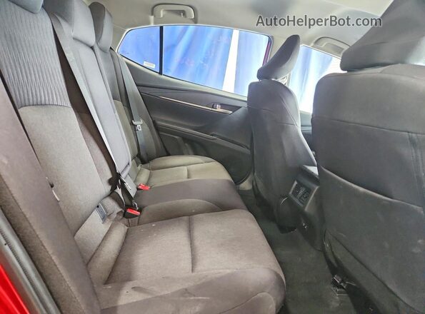 4T1DAACK2SU119774 2025 TOYOTA CAMRY Red Vista de los asientos traseros