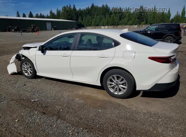 4T1DAACK2SU130435 2025 TOYOTA CAMRY White Задня ліва чверть