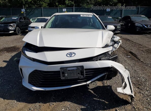 4T1DAACK2SU130435 2025 TOYOTA CAMRY White Вид спереду