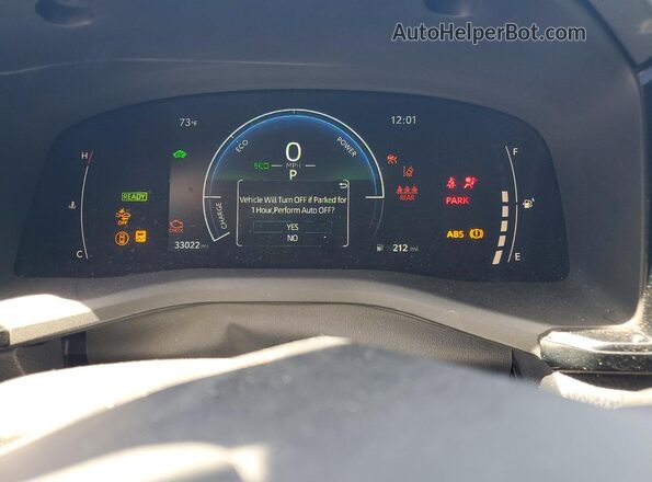4T1DAACK2SU130435 2025 TOYOTA CAMRY White Вид щитка приладів