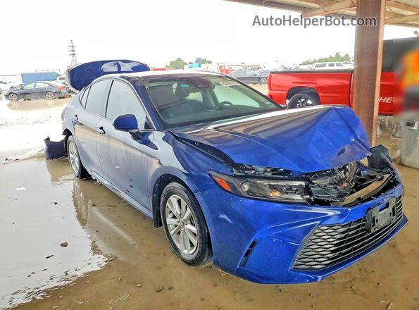4T1DAACK2SU135036 2025 TOYOTA CAMRY Синий Передняя правая четверть
