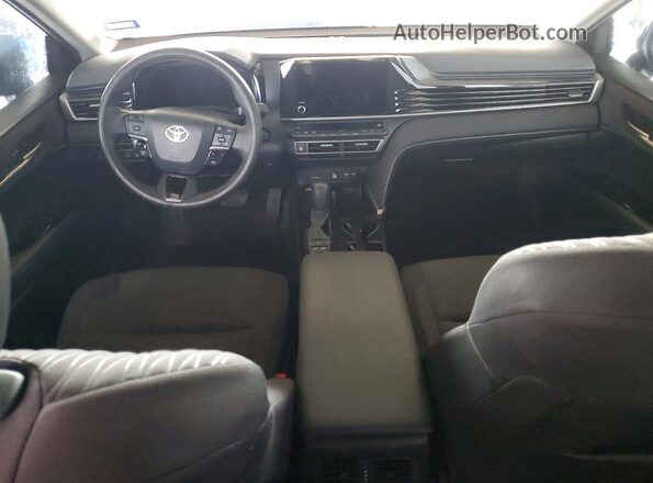 4T1DAACK2SU135036 2025 TOYOTA CAMRY Синий Вид панели приборов