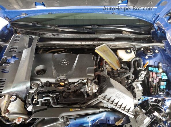 4T1DAACK2SU135036 2025 TOYOTA CAMRY Синий Вид задней части салона