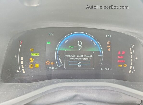 4T1DAACK2SU152418 2025 TOYOTA CAMRY Charcoal Instrument cluster view