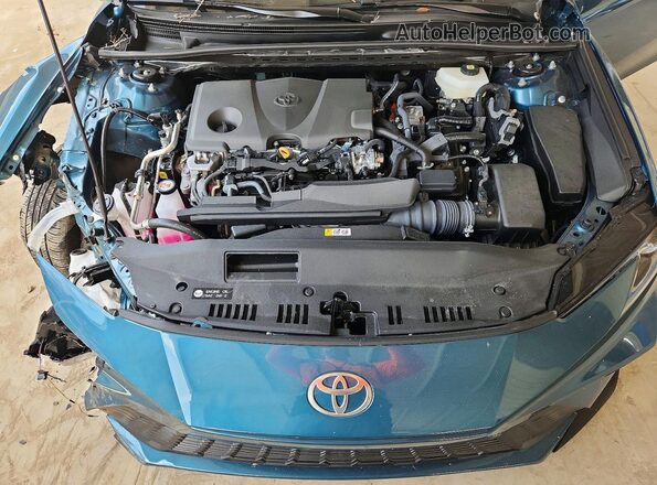 4T1DAACK2SU182356 2025 TOYOTA CAMRY Синий Вид задней части салона