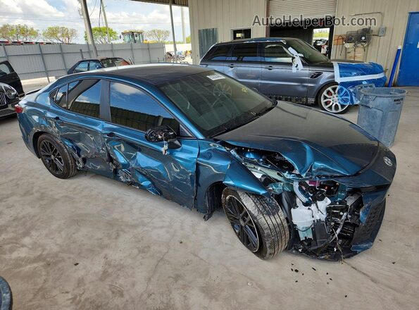 4T1DAACK2SU182356 2025 TOYOTA CAMRY Синий Передняя правая четверть