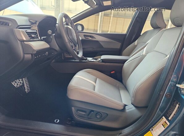 4T1DAACK2SU182356 2025 TOYOTA CAMRY Синий Вид салона спереди