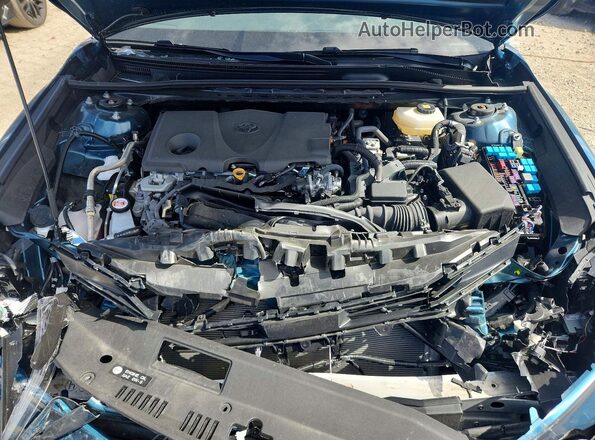 4T1DAACK2SU183751 2025 TOYOTA CAMRY Синий Вид задней части салона