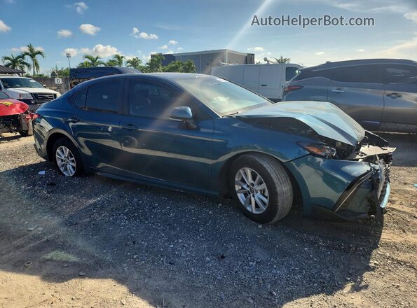 4T1DAACK2SU183751 2025 TOYOTA CAMRY Синий Передняя правая четверть