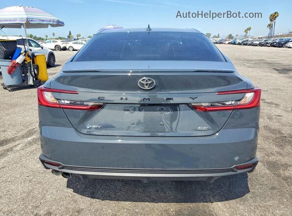 4T1DAACK2SU193471 2025 TOYOTA CAMRY Gray Rear view