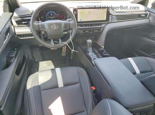 4T1DAACK2SU193471 2025 TOYOTA CAMRY Gray Dashboard view