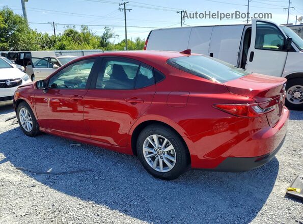 4T1DAACK2SU203948 2025 TOYOTA CAMRY Red Rear left