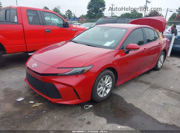 4T1DAACK2SU205800 2025 TOYOTA CAMRY Red Передня ліва чверть