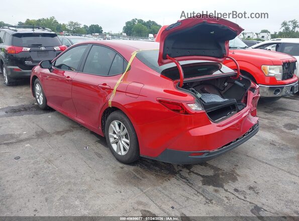 4T1DAACK2SU205800 2025 TOYOTA CAMRY Red Задня ліва чверть