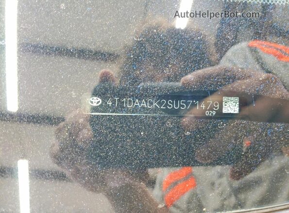 4T1DAACK2SU571479 2025 TOYOTA CAMRY Gray Engine compartment view