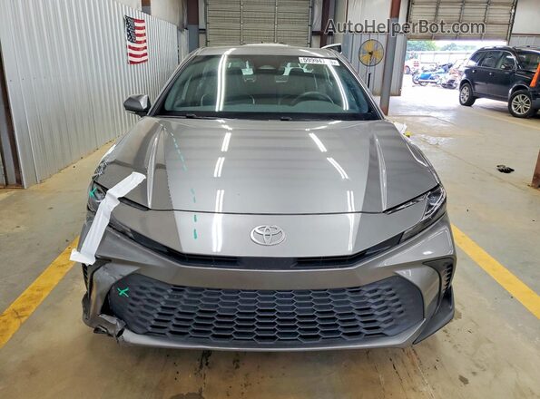 4T1DAACK2SU571479 2025 TOYOTA CAMRY Gray Front view