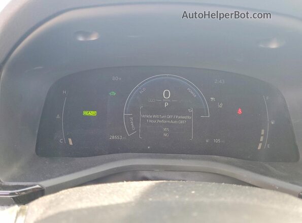 4T1DAACK2SU576486 2025 TOYOTA CAMRY Черный Вид щитка приборов