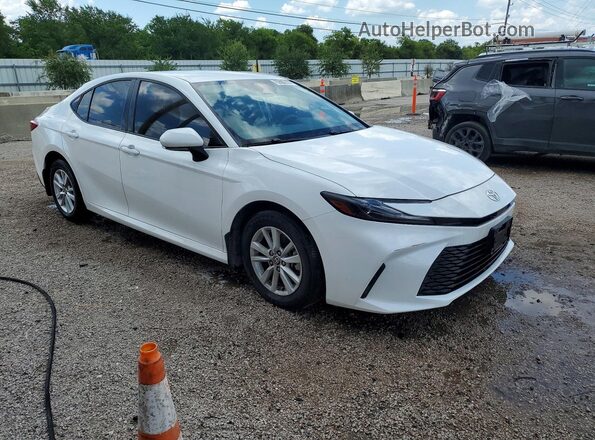 4T1DAACK2SU602424 2025 TOYOTA CAMRY White Delantero derecho