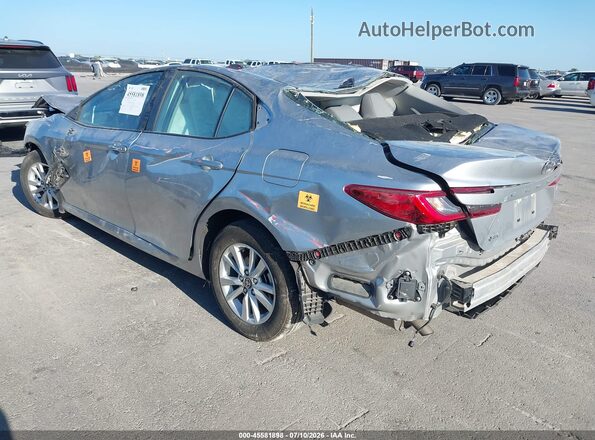 4T1DAACK2SU611303 2025 TOYOTA CAMRY Silver Задня ліва чверть