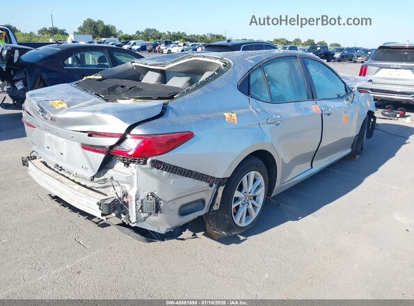 4T1DAACK2SU611303 2025 TOYOTA CAMRY Silver Задня права чверть