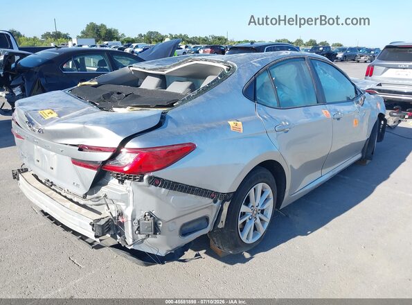4T1DAACK2SU611303 2025 TOYOTA CAMRY Silver Панорамний вид салону 360°