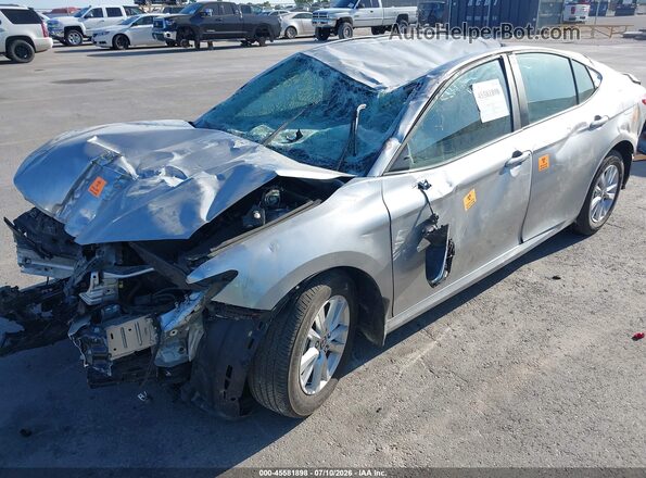 4T1DAACK2SU611303 2025 TOYOTA CAMRY Silver Вид щитка приладів
