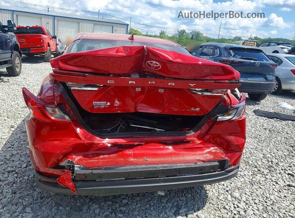 4T1DAACK2TU245571 2026 TOYOTA CAMRY Red უკანა ხედი