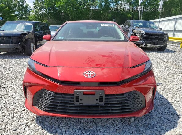 4T1DAACK2TU245571 2026 TOYOTA CAMRY Red წინა ხედი