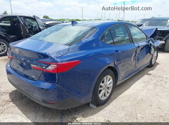 4T1DAACK2TU274097 2026 TOYOTA CAMRY Blue Rear right