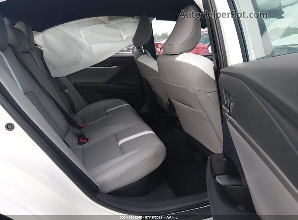 4T1DAACK2TU758514 2026 TOYOTA CAMRY White VIN sticker view