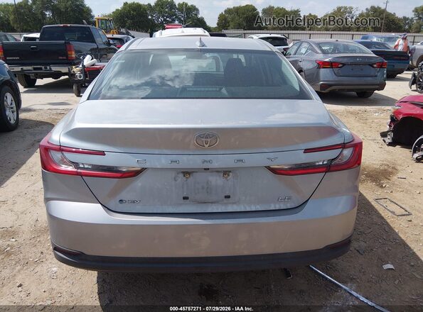 4T1DAACK3SU001801 2025 TOYOTA CAMRY Silver 