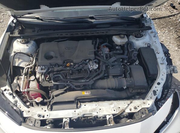 4T1DAACK3SU008571 2025 TOYOTA CAMRY White Սալոնի հետևի տեսք