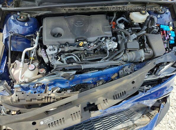 4T1DAACK3SU030120 2025 TOYOTA CAMRY Blue Вид задньої частини салону