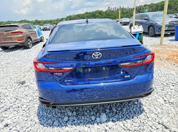 4T1DAACK3SU030120 2025 TOYOTA CAMRY Blue Вид ззаду